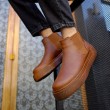 Mens Boots - Tan - 069