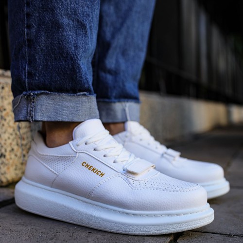 Mens Sneakers - White - 073