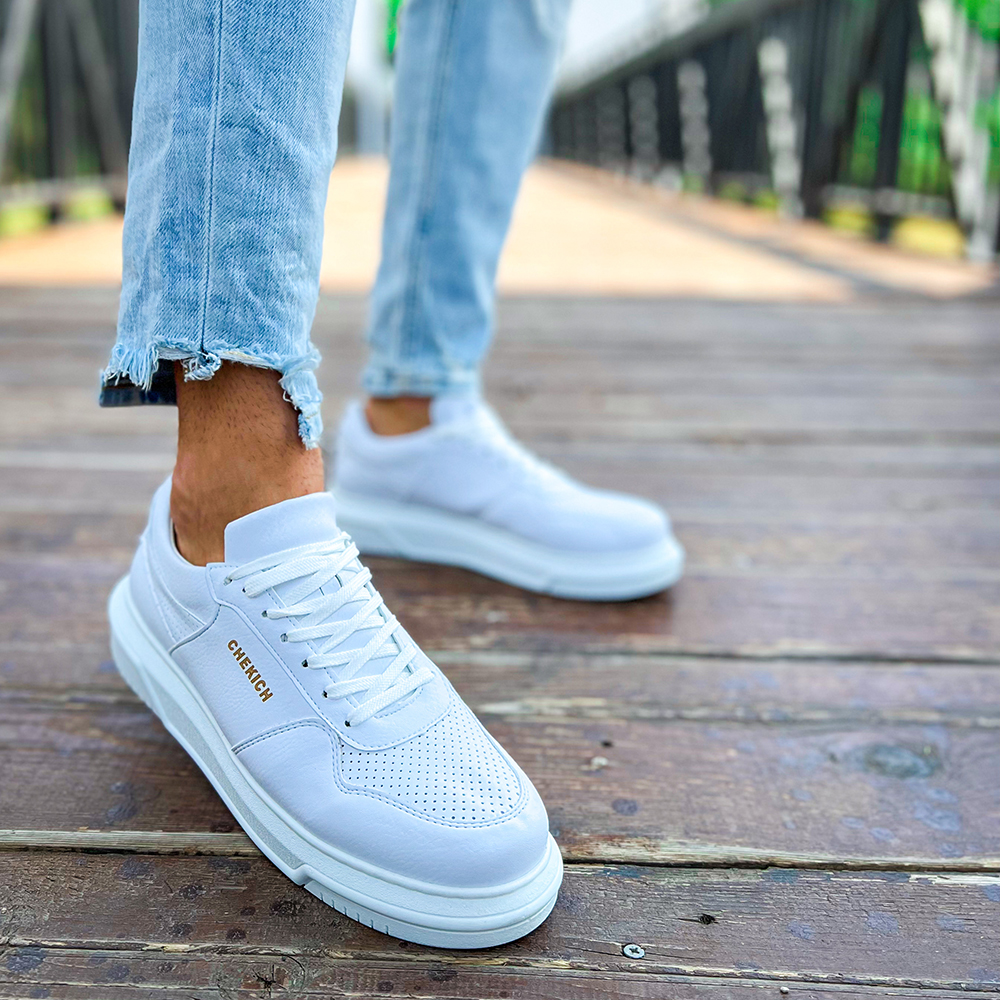 Mens Sneakers - White - 075