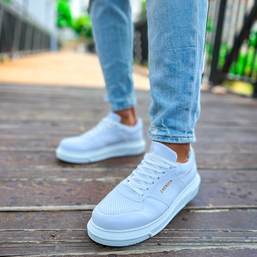 Mens Sneakers - White - 075