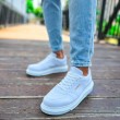 Mens Sneakers - White - 075