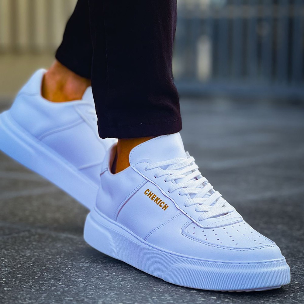 Mens Sneakers - White - 087