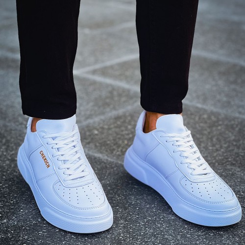 Mens Sneakers - White - 087