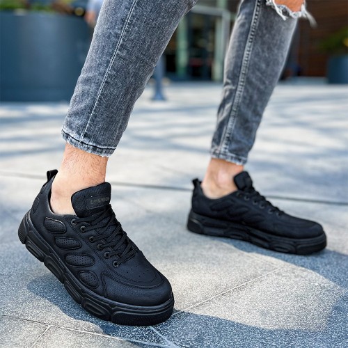 Mens Sneakers - Black - 105