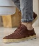Men’s Sneakers - Tan White - 117