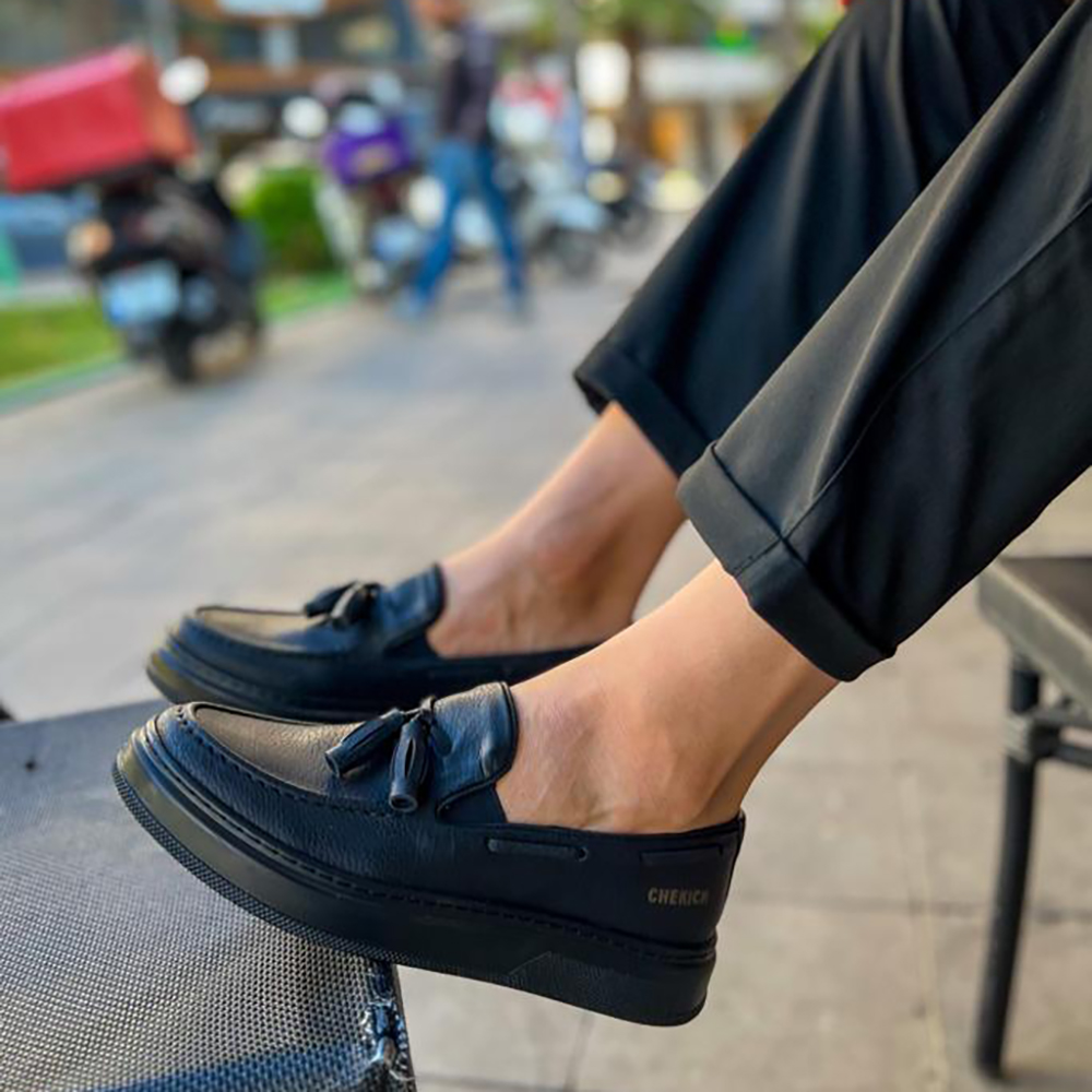 Mens Classic Shoes - Black - 127