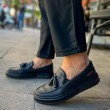 Mens Classic Shoes - Black - 127