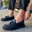 Mens Classic Shoes - Black - 127