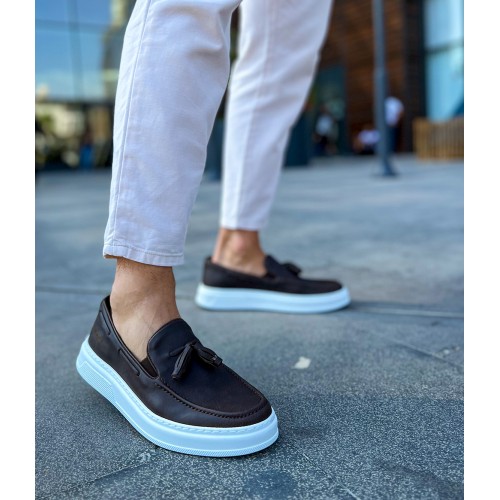 Mens Classic Shoes - Brown - 127