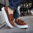 Mens Classic Shoes - Tan - 127