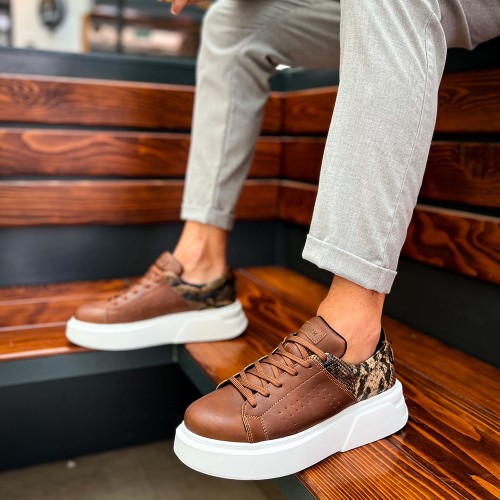 Mens Sneakers - Tan - 145