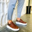 Mens Sneakers - Tan - 145
