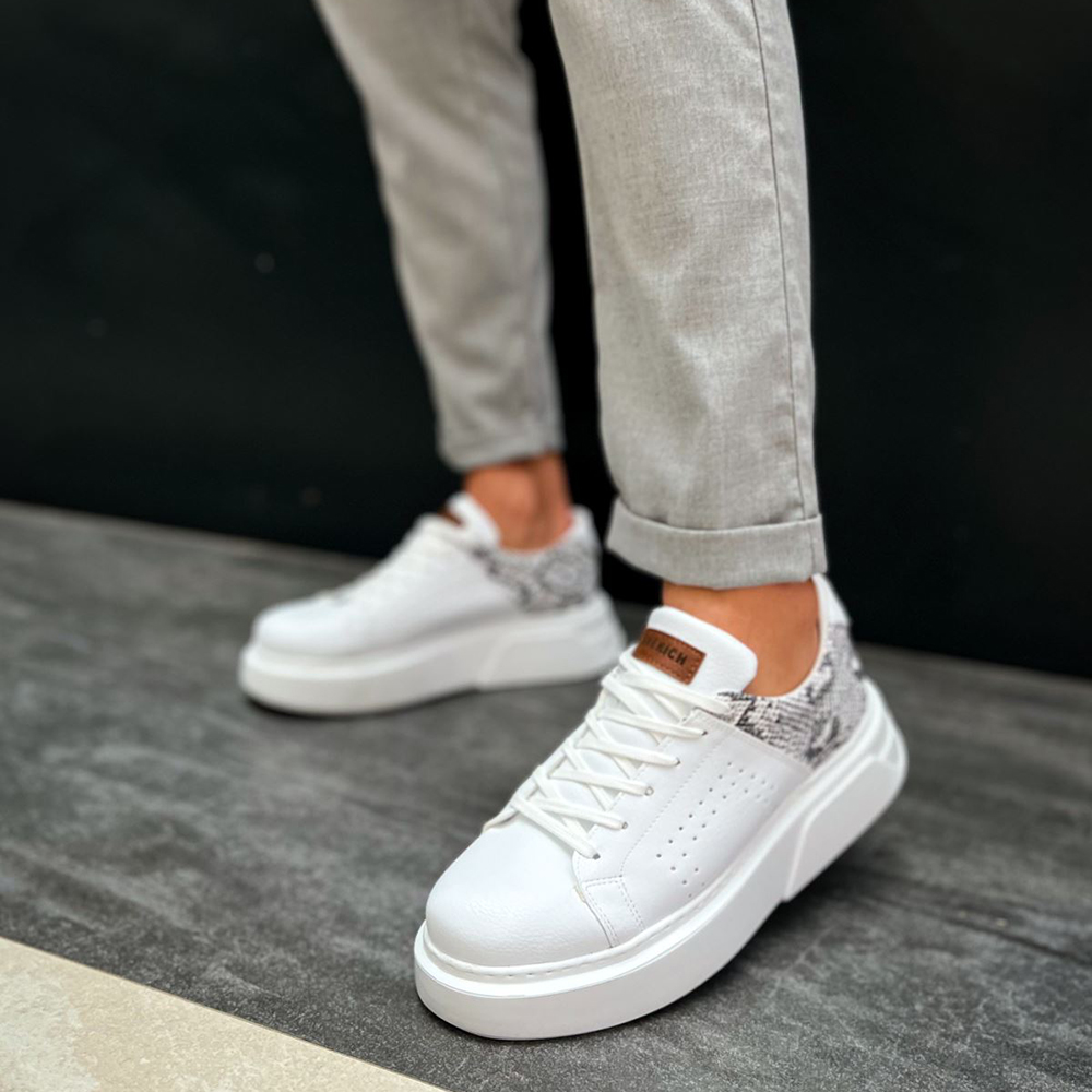Mens Sneakers - White - 145
