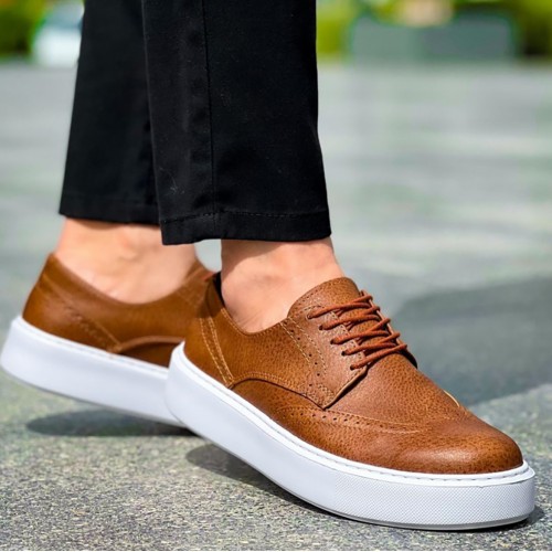 Mens Sneakers - Tan - 149