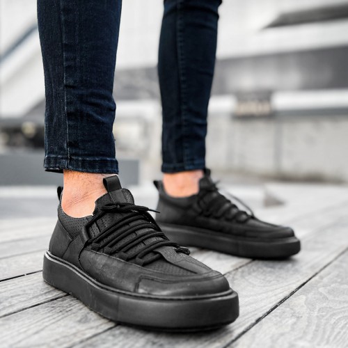 Mens Sneakers - Black - 159