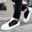 Mens Sneakers - White Black - 169