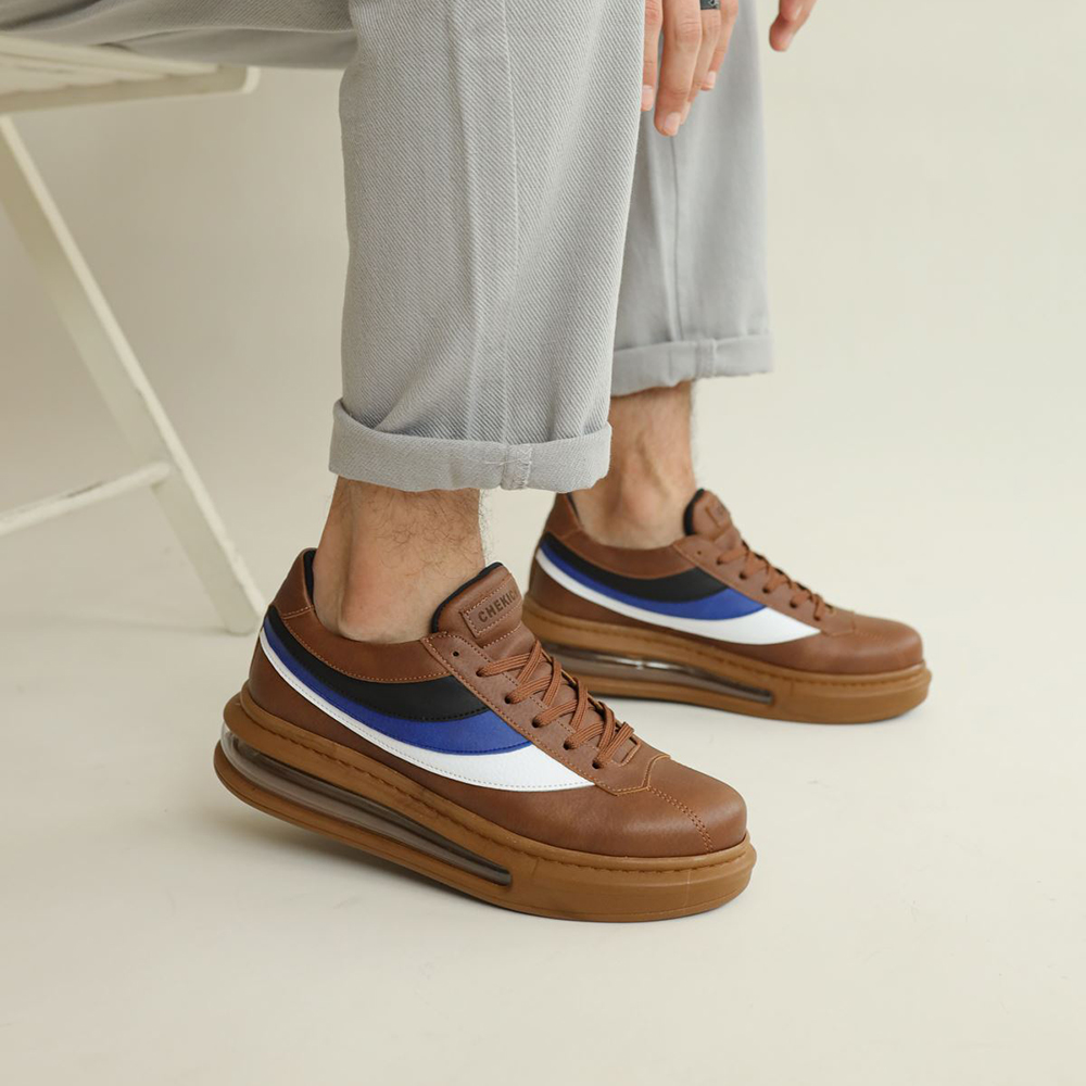 Mens Sneakers - Tan - 171