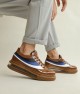 Mens Sneakers - Tan Patent Leather - 171