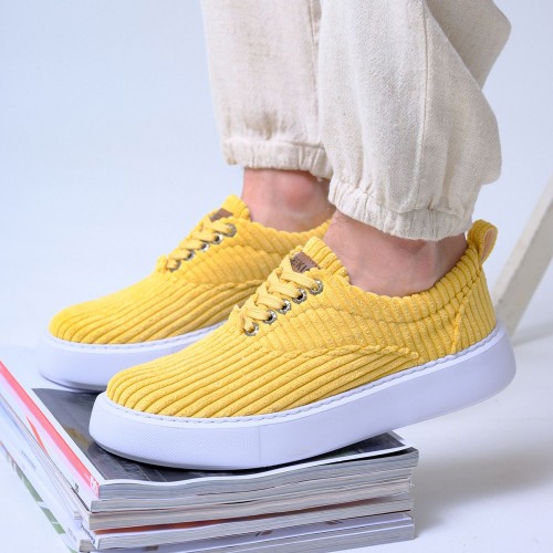 Mens Sneakers - Yellow - 173