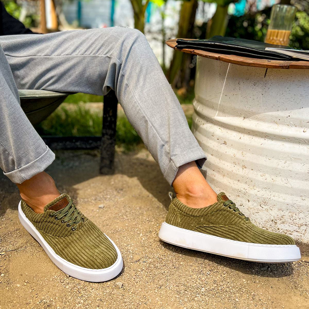 Mens Sneakers - Khaki - 173