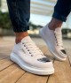 Mens Sneakers - White - 175