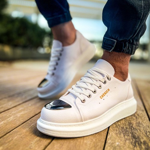 Mens Sneakers - White - 175