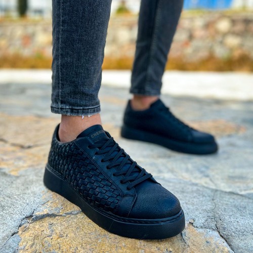 Mens Sneakers - Black - 203