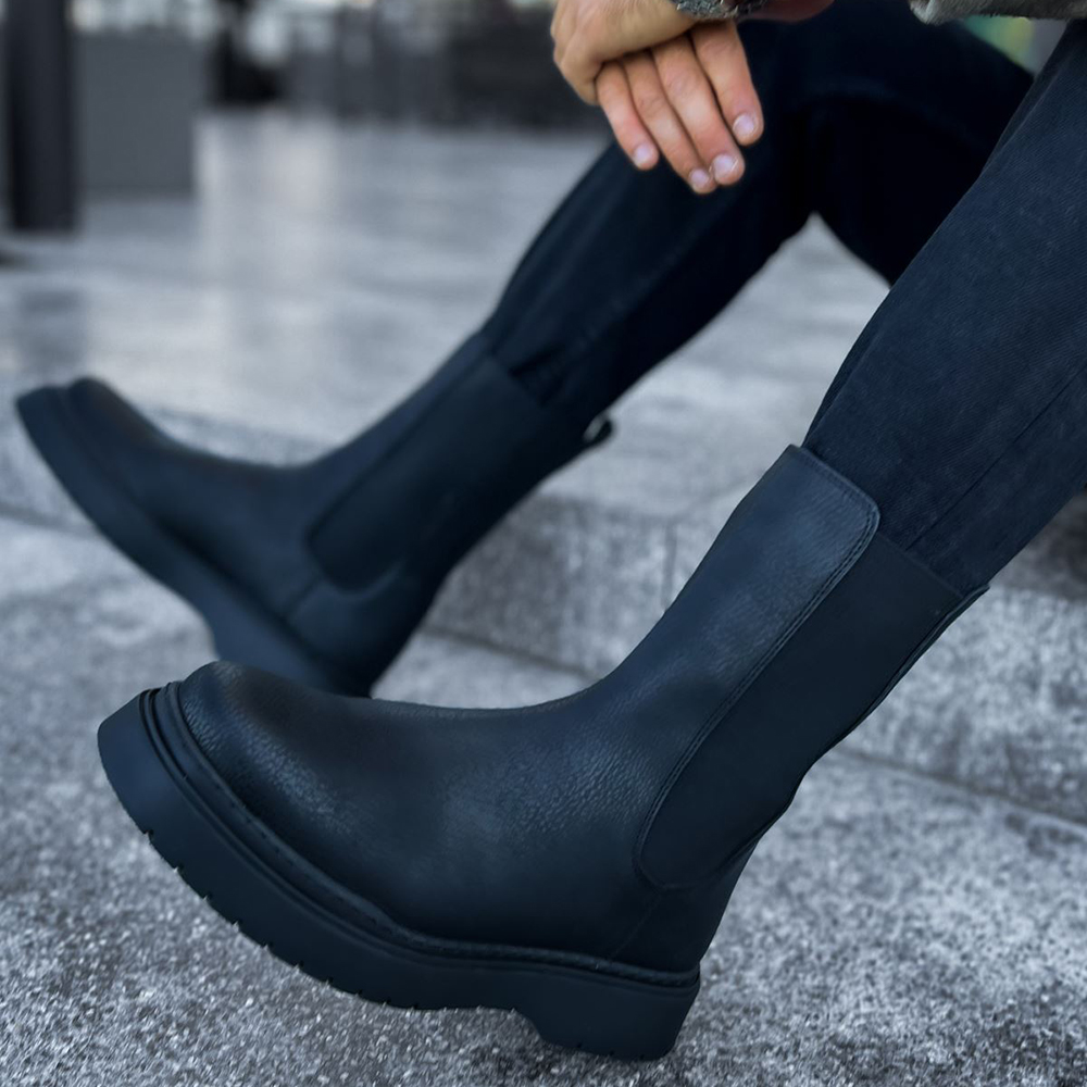 Mens Alaska Boots - Black - 223
