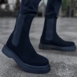 Mens Alaska Boots - Black Suede - 223