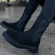 Mens Alaska Boots - Black Suede - 223