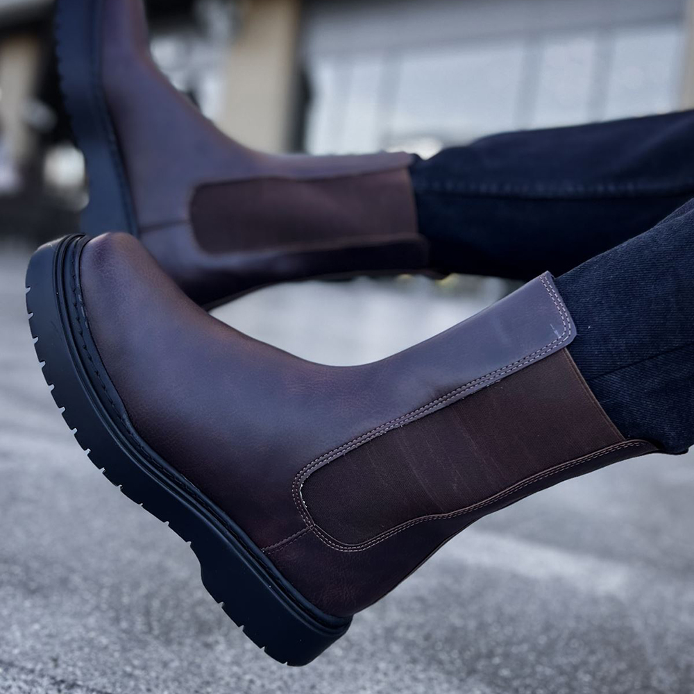 Mens Alaska Boots - Brown - 223