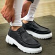 Mens Shoes - Black White - 2404
