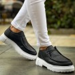 Mens Shoes - Black White - 2404