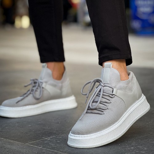 Mens Sneakers - Anthracite - 2408