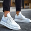 Mens Sneakers - White - 2408