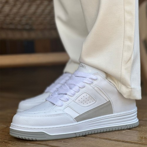 Mens Sneakers - White - 2410