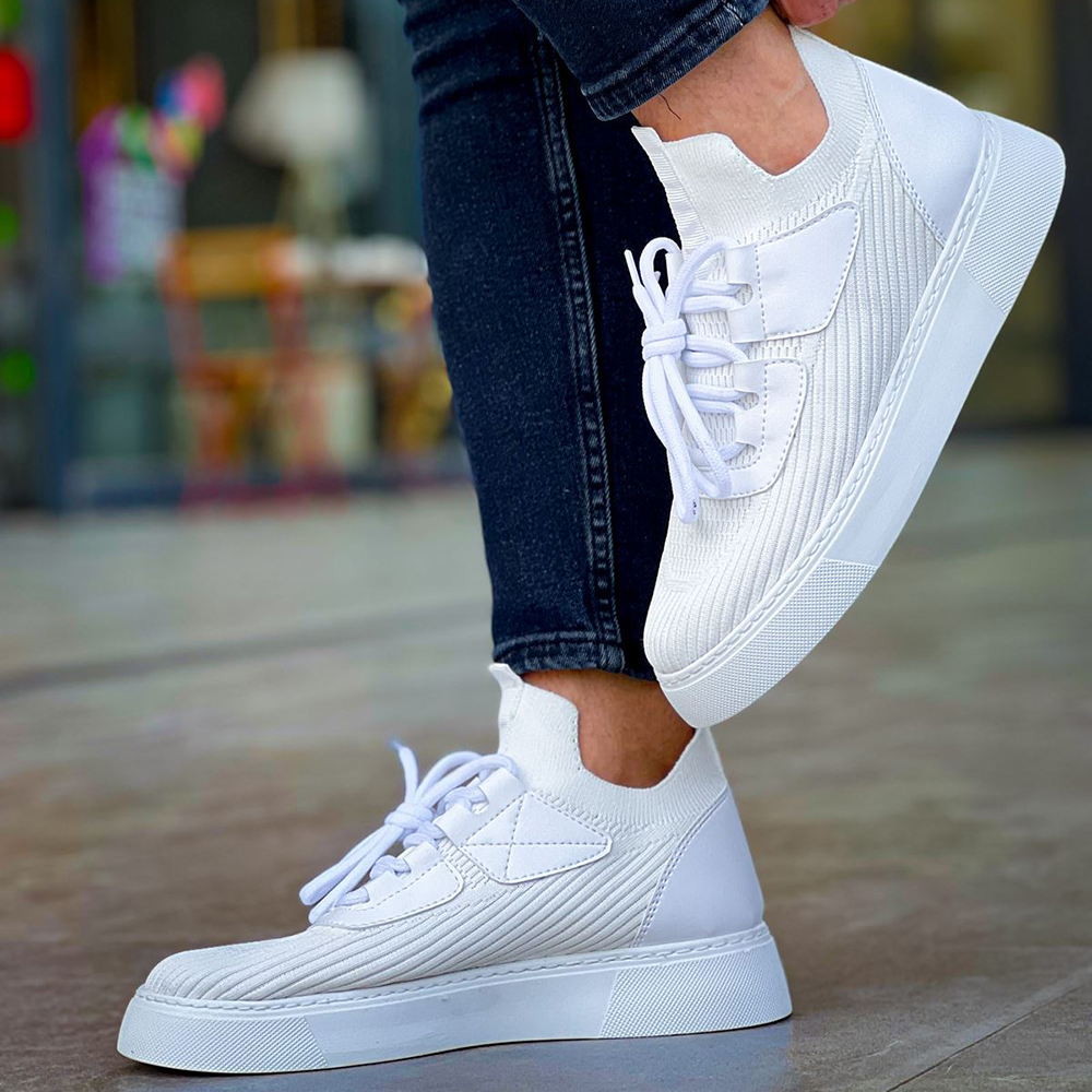 Mens Sneakers - White - 2425