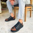 Mens Sneakers - Black Tan - 251 - 2