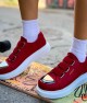 Womens Sneakers - Red - 251 - 2