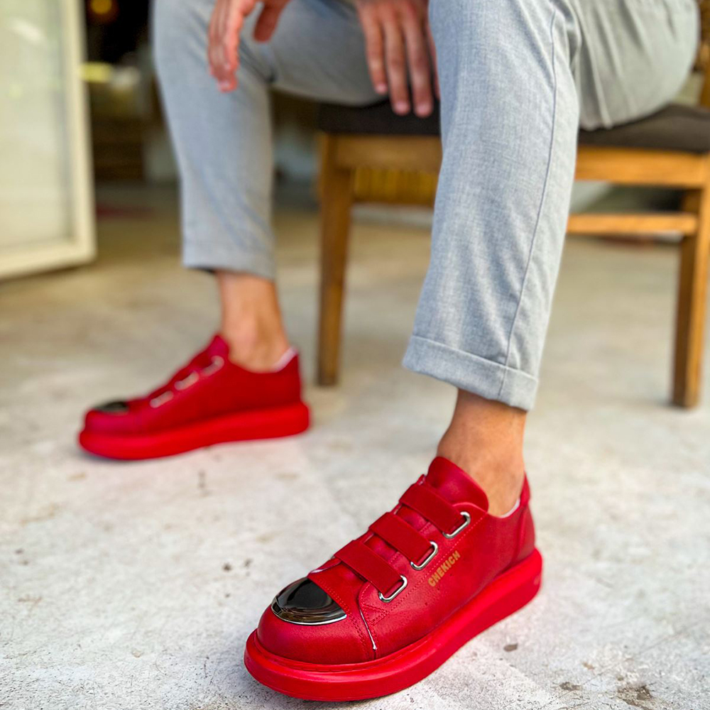 Mens Sneakers - Red - 251
