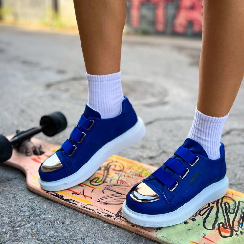 Womens Sneakers - Sax Blue - 251 - 3