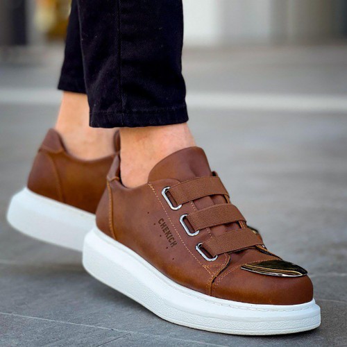 Mens Sneakers - Tan - 251