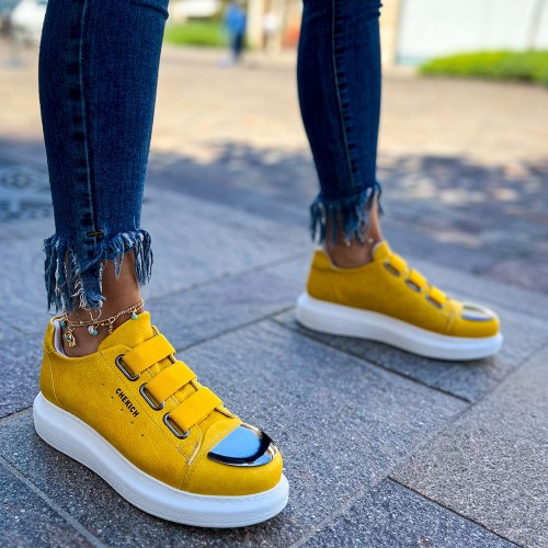 Mens Sneakers - Yellow - 251