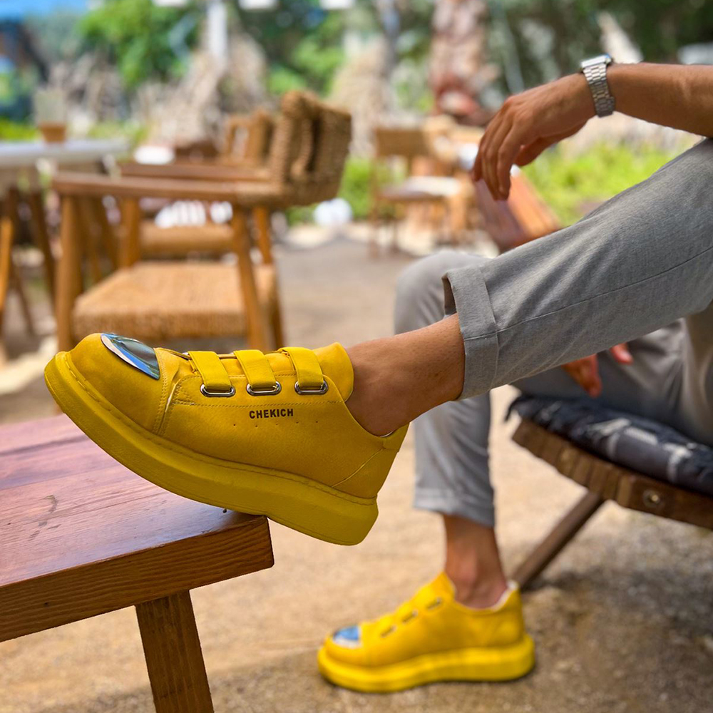 Mens Sneakers - Yellow - 251 - 2