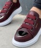 Mens Sneakers - Claret Red - 251