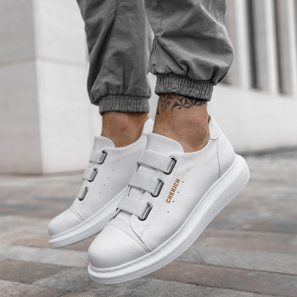 Mens Sneakers - White - 253