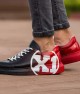 Mens Sneakers - Black Red X1 Painted - 254