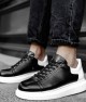 Men's Sneakers - Black White - Apollo