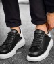 Mens Sneakers - Black White 2 - Apollo