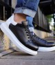 Men's Sneakers - Black White - Apollo